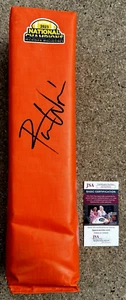ROMAN WILSON SIGNED Endzone Pylon JSA COA 2024 Champions Michigan Wolverines - Picture 1 of 2