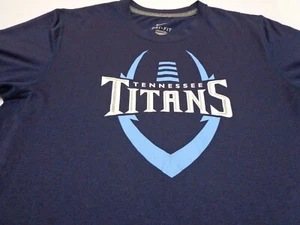 Tennessee Titans Nike Dri-Fit NFL Football T-Shirt Size-XL FLAW - Picture 1 of 8