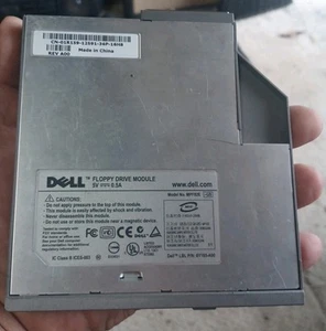 Dell Laptop 1.44MB Floppy Disk Drive Module P/N 6Y185-A00 Un Tested - Picture 1 of 3