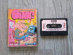 Commodore 64/128 C64 Spiel - Oink von CRL 1987 - Bild 1 von 6
