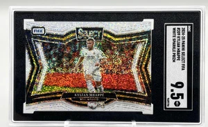 2024-25 Panini Select FIFA Fútbol-Blanco Brillo Prizm SSP-Kylian Mbappe-SGC 9.5 - Imagen 1 de 2