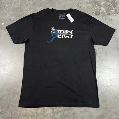 Camiseta Vaquera Bebop Para Hombre Grande Negra Anime Boxlunch Defectos Nueva Con Etiquetas Foto 1 de 4