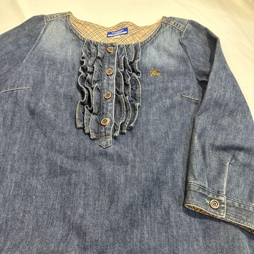 Abito Burberry Blue Label denim donna moda dal Giappone