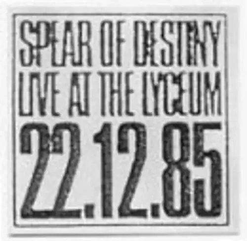 Spear of Destiny - Live at the Lyceum - Bild 1 von 1