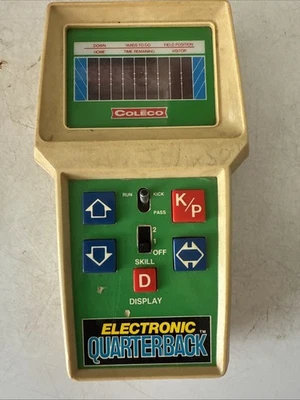Juego portátil Coleco Football Electronic Quarterback 1978 FUNCIONA - sin contraportada Foto 1 de 3