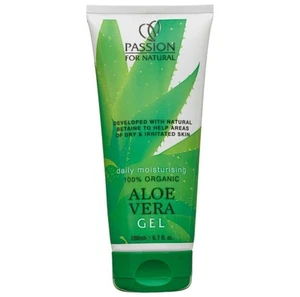 2× Beauty Formulas Passion For Natural 100% Organic Aloe Vera Gel - 200ml - Picture 1 of 1
