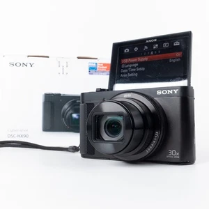 Sony CyberShot DSC-HX90 18.2MP Compact Digital Camera 30X Zoom - Black_ - Picture 1 of 17