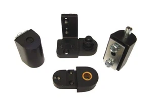 Pacific Doorware YKK Style Storefront Door Pivot Hinge Set in Dark Bronze - C... - Picture 1 of 3