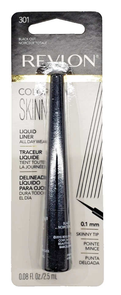 NEW Revlon ColorStay COLOR STAY Skinny Liquid Liner - 301 Blackout - Image 1 of 1