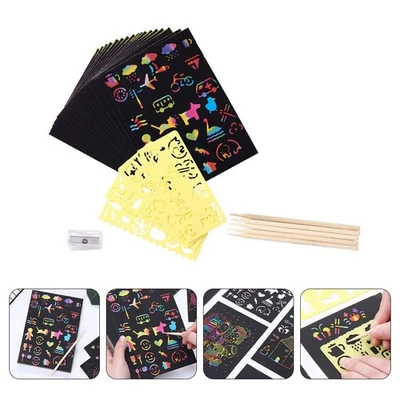  Drawing Tools for Kids Paper Painting Crafts Bookmark Making Kit - image 1 of 4