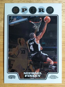Michael Finley Topps 2008-09 cromado #149 - Imagen 1 de 2
