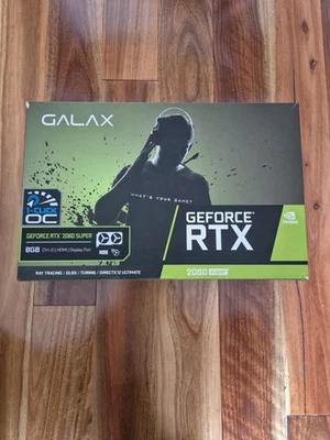 Galax Nvidia GeForce RTX 2060 Super 8G V2 Graphics Card GPU (1 Click 8G OC) - image 1 of 4