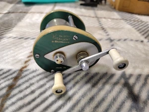 Vintage Shakespeare - President 1970A Model PH Green Baitcastrolle - Bild 1 von 5