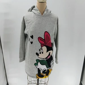 Zara Kids Disney Mini Mouse Sweatshirt Dress Age 11/12 152 Cm - Picture 1 of 11