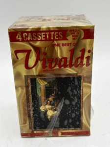 The Best of Vivaldi 4 Cassette Set NEW in plastic - Picture 1 of 4