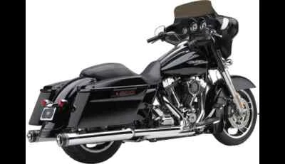Cobra Chrome 4in Neighbor Haters Slip On Muffler Electra Glide 95-09 - Image 1 of 4