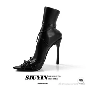 Limited Edition ! Underverse 1/1 Black Pointed High Heels Model Action Figures - Picture 1 of 4