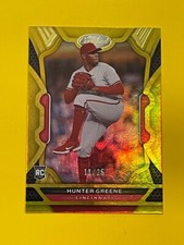 2022 Panini Chronicles Certified Gold #35 Hunter Greene RC #11/25