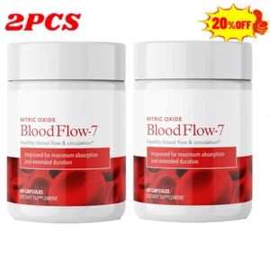 2x Nitric Oxide Booster:Enhance Blood Flow,Performance,and Recovery 60 Caps B9B6 - Picture 1 of 12