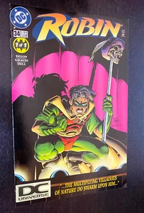 ROBIN #34 (DC Comics 1996) -- DC UNIVERSE LOGO VARIANT -- VF - Picture 1 of 1