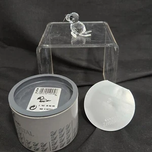 SWAROVSKI MINI SELLO BEBÉ 012530 CON BIGOTES NEGROS con Caja con Certificado - Imagen 1 de 6
