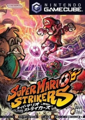 Used Super Mario Strikers Mario Smash Football Nintendo Gamecube S/F w/Case - Image 1 of 4