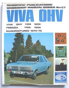 Vauxhall Viva Firenza OHV 1970-76 Scientific Publications No 57 sehr guter Zustand 1159 1256 - Bild 1 von 1