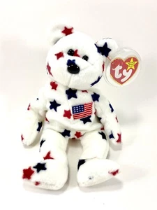 RARE 1997 1998 Glory Ty Beanie Baby Perfect Condition With Tag Errors - Picture 1 of 8