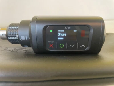 Shure AD3 - Axient Digital Aufstecksender Verriegelbar Frequenz K55  606-694Mhz! - Bild 1 von 4