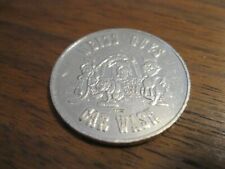 Vintage Silver-colored WEISS GUYS CAR WASH Token GOOD CONDITION!