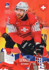2019 Taiga IIHF World Hockey Championship Team Switzerland - JOEL GENAZZI