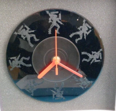 DARE (ROCK BAND) CLOCK ETCHED DISC Original Record Wall / Desk CLOCK PD7062 7" . - Bild 1 von 3