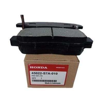 Genuine Honda Civic 2006-2016 Front Brake Pads 45022-S7A-010 made in Indonesia - Image 1 of 4