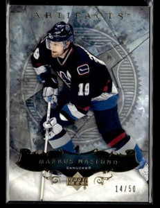 Markus Naslund #'d /50 - 2006 Upper Deck Artifacts #4 Vancouver Canucks