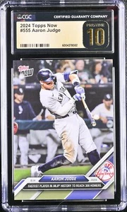 Aaron Judge 2024 Topps Now #555 CGC 10 - Picture 1 of 2