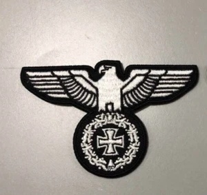 ** TOP Aufnäher Repro , Reichsadler Eisernes Kreuz Adler tolle Verarbeitung ** - Picture 1 of 1