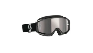 NEW SCOTT 2785971007269 Primal Goggles - Black/White - Silver Chrome Lens - Picture 1 of 4