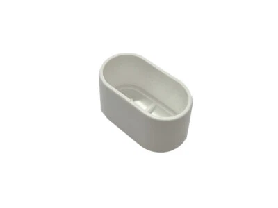 Fusskappe 38x20mm in weiss oder schwarz - Bild 1 von 4