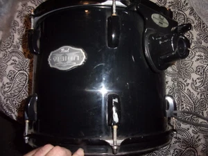 Pearl Vision 13" Hanging rack Tom Black Integrated Rim Mount hardware scratches - Picture 1 of 9