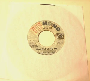 Johnny Thunders & Ruby Winters 7" 45 Record promo Make Love To Me / Teach Me Ton - Picture 1 of 5