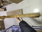 stainless steel Fret Roasted flame maple Floyd rose electric guitar neck 22fret