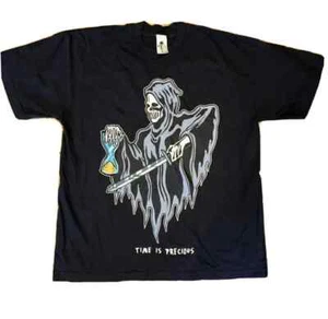 Camiseta Warren Lotas Time is Precious Edición Limitada Negra - Para Hombre Talla M - Imagen 1 de 6