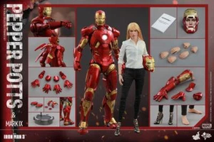Hot Toys MMS311 Marvel Iron Man 3 Mark IX MK9 & Pepper Potts Figure 1/6 VIP - Picture 1 of 3