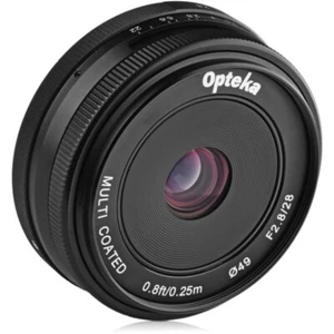 Opteka 28mm f/2.8 Lens for Micro Four Thirds - Picture 1 of 7