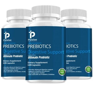 Prebiotics Digestive Support - Gut Health, Relieve Bloating & Constipation - Picture 1 of 11