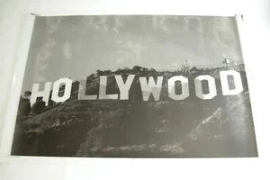 Film Photograph Acetate Print HOLLYWOOD SIGN 2015 CA Los Angeles Modern Art - Picture 1 of 6