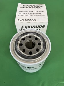 Filtro de combustible giratorio de 25 micras OEM OMC Johnson Evinrude 502905 - Imagen 1 de 6