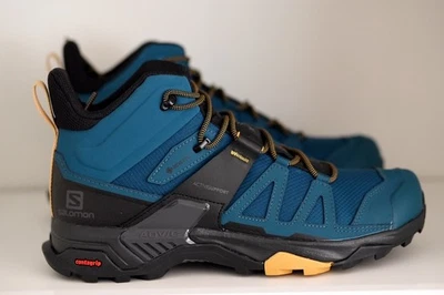 Salomon X Ultra 4 Mid GTX Gore-Tex® Botas de Senderismo Impermeables Legión/Negro 10 Foto 1 de 4