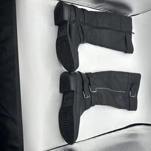 Relativity Womens Size 8M Black Knee Boots - Picture 1 of 6