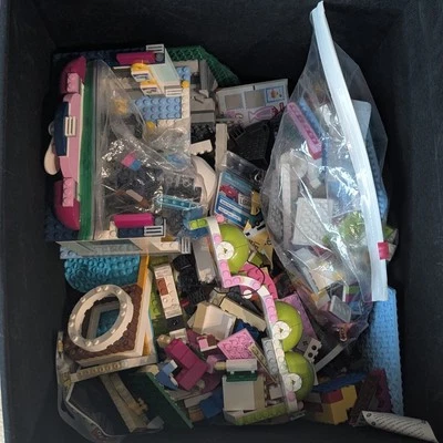 Mystery Box Of Legos, 10lbs Lego Friends, Lego Ninjago, Lego Pokemon - Image 1 of 4